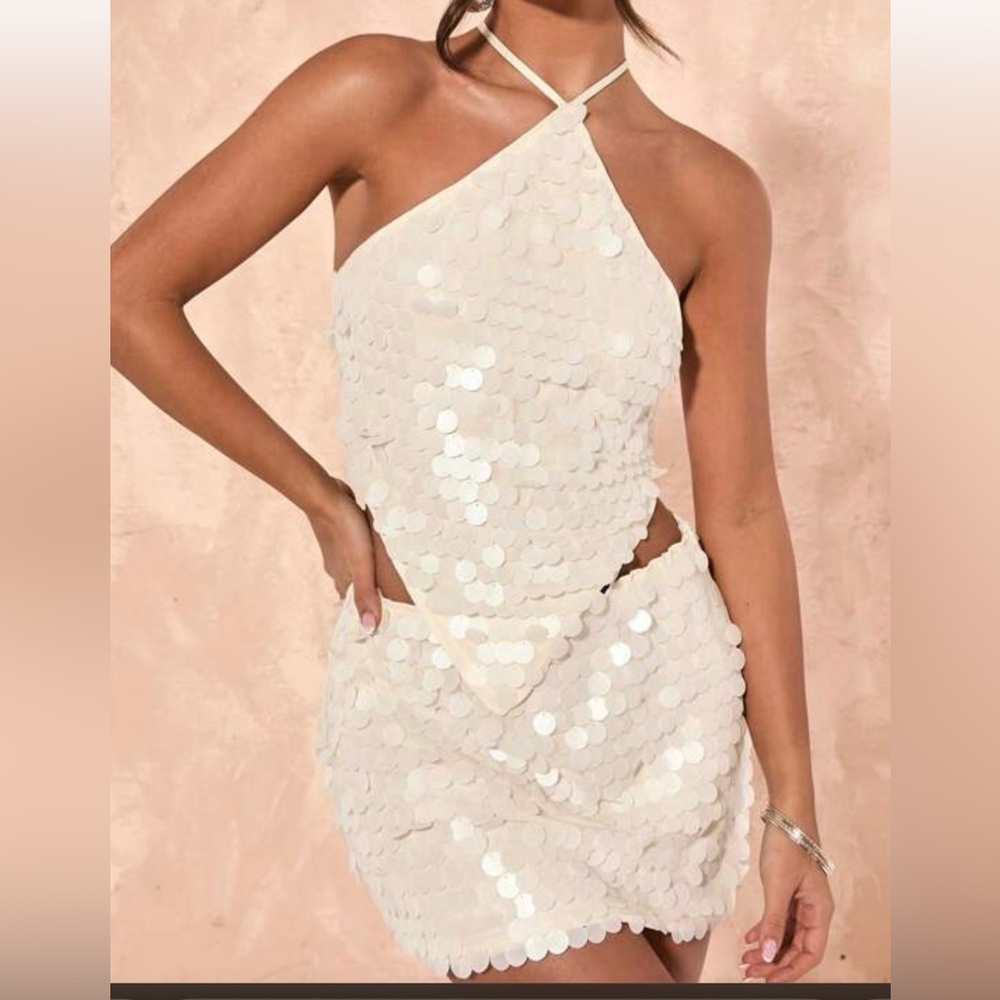 SHEIN White Mini Dress